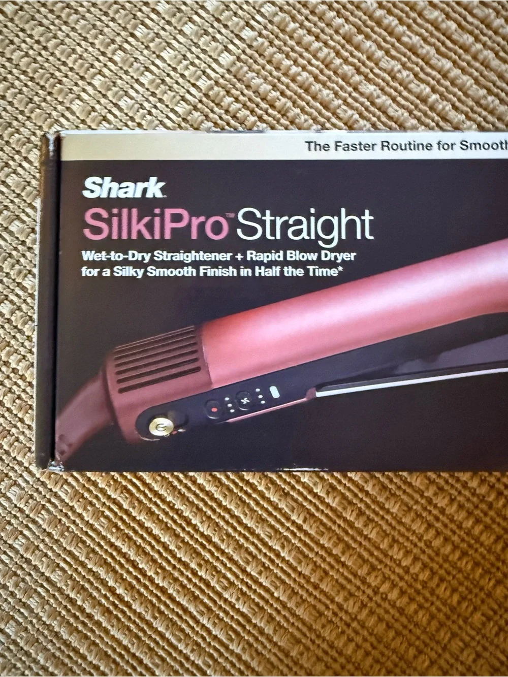 Shark Beauty SilkiPro Straight Wet to Dry Straightener + Rapid Blow Dryer NWT